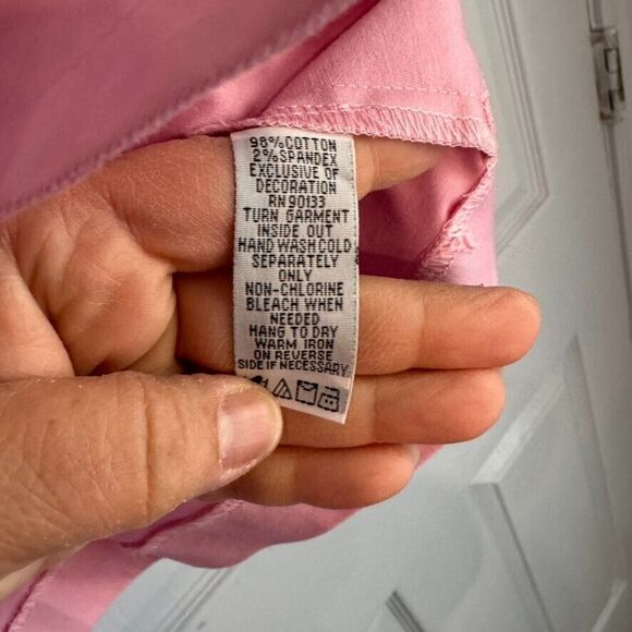 Bob Mackie Wearable Art 1X Pink Battenburg Lace Cutout Style Jacket‎ - Picture 5 of 9